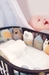 Комплект постельного белья ComfortBaby Colorit "Зверюшки" (10 бортиков-игрушек)