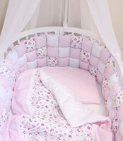Комплект постельного белья ComfortBaby Colorit HappyFamily "Розочки"